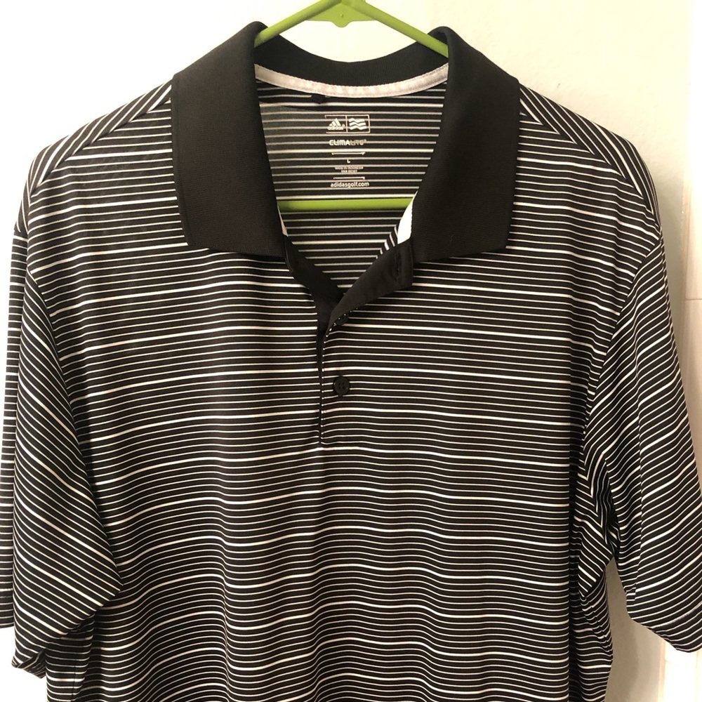 Means adidas climalite golf shirt